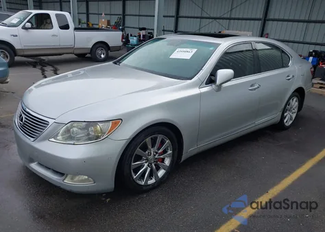 2007 Lexus Ls 460 from USA, damaged, VIN JTHBL46F775040901